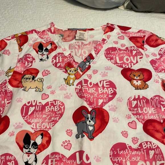 Scrub tops SOLD ALL - Picture 3 of 4